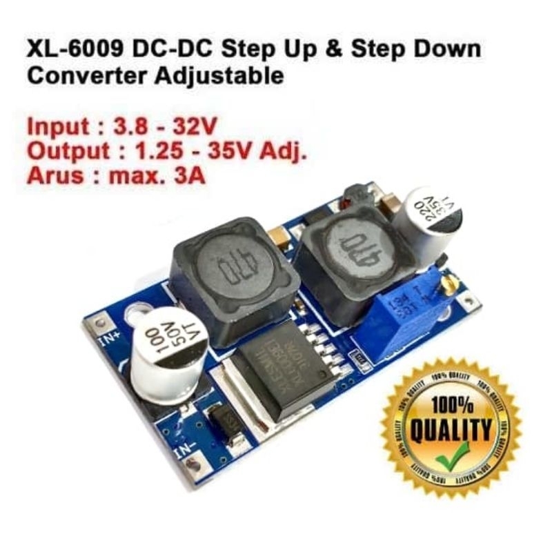 Kit DC-DC Step Up & Step Down XL-6009