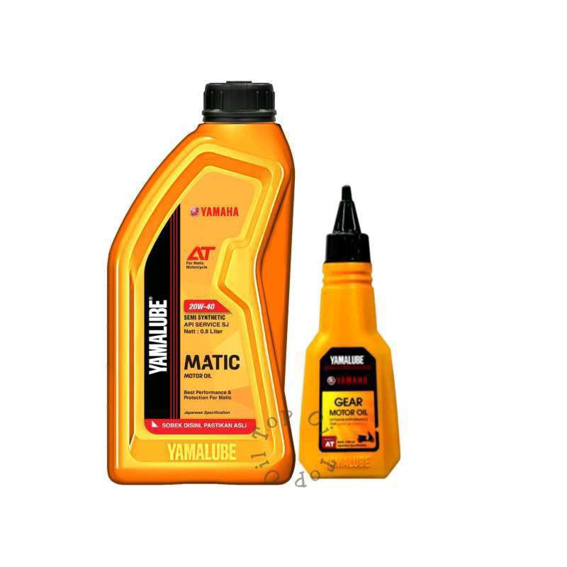 oli paketan Yamalube matic plus oli gardan yamaha oli motor matic oli yamaha