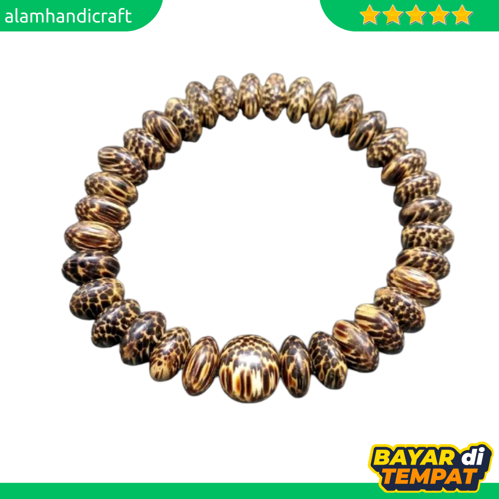 Gelang kayu liwung model pipih asli