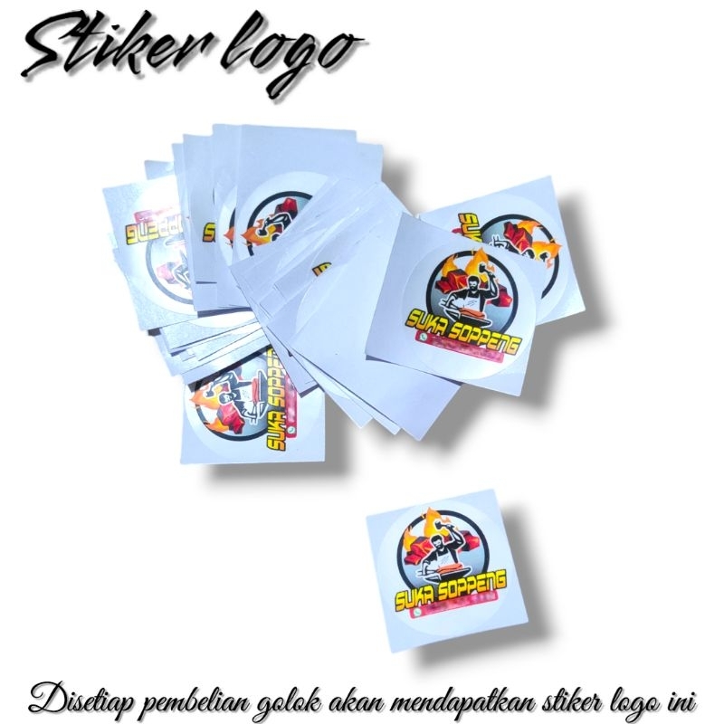 

STIKER LOGO ASLI SUKA SOPPENG (UTAMA) ANTI GORES ANTI AIR