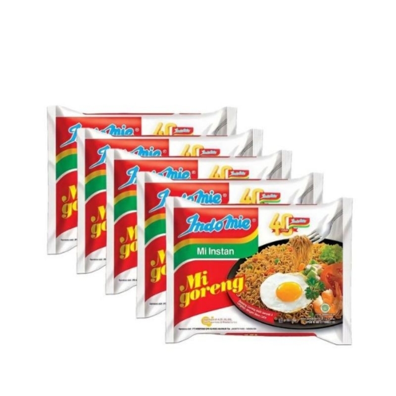 

indomie goreng PAKET isi 5 pcs