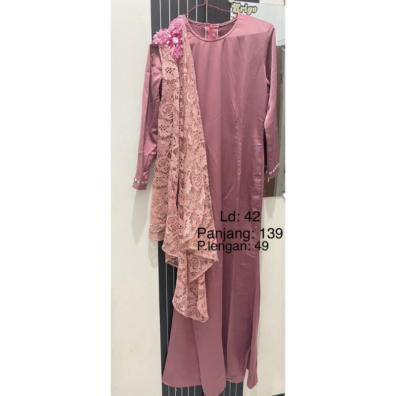 preloved dress/ party dress/ dress kondangan/ dress bridesmaid