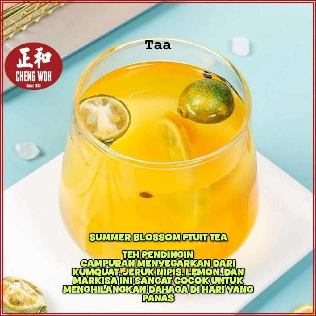 

CHENG WOH summer blossom ftuit tea - jastip penang