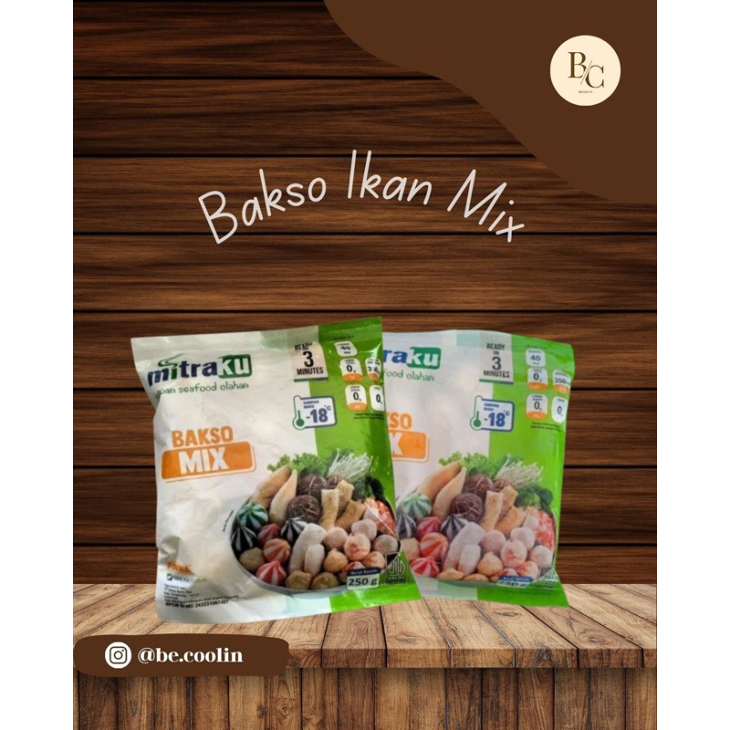 

Bakso Ikan Mix_kemasan 250g dan 500g