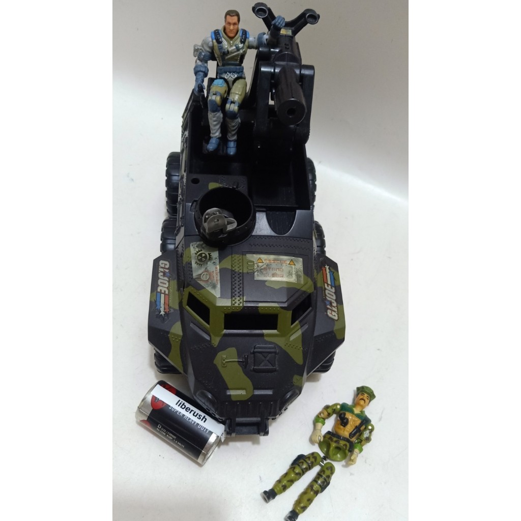 Hasbro gi joe gijoe valor vs venom quick strike quickstrike tank vehicle , gijoe spy troops sgt hack