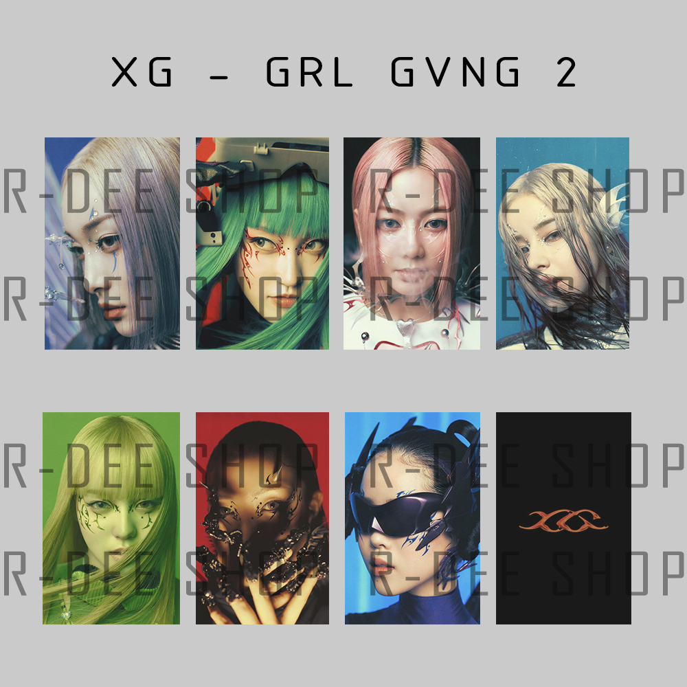 XG Unofficial Fanmade Photocard Shooting Star (Set)