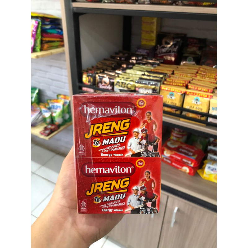 

Hemaviton jreng energi vitamin (isi 10pcs)