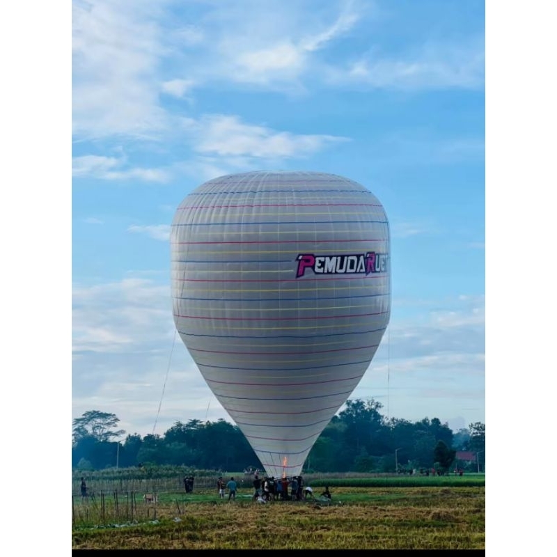 Balon Udara Plastik /lampion plastik (UK) 3-5 meter