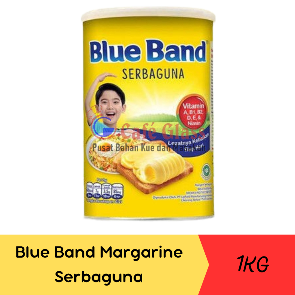 

Blue Band Margarine Serbaguna 1Kg-Kemasan Kaleng