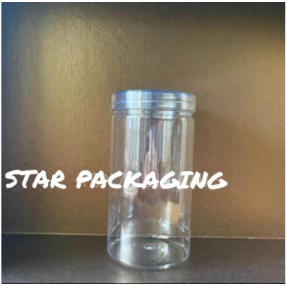 Toples 1000ml Tutup Bening Toples Plastik 1 Liter Toples Plastik PET