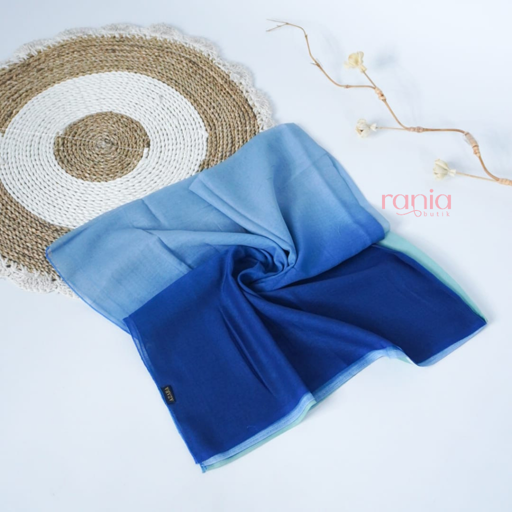 AZARA SEGIEMPAT PARIS GRADASI / HIJAB SEGIEMPAT PARIS PREMIUM BY AZARA