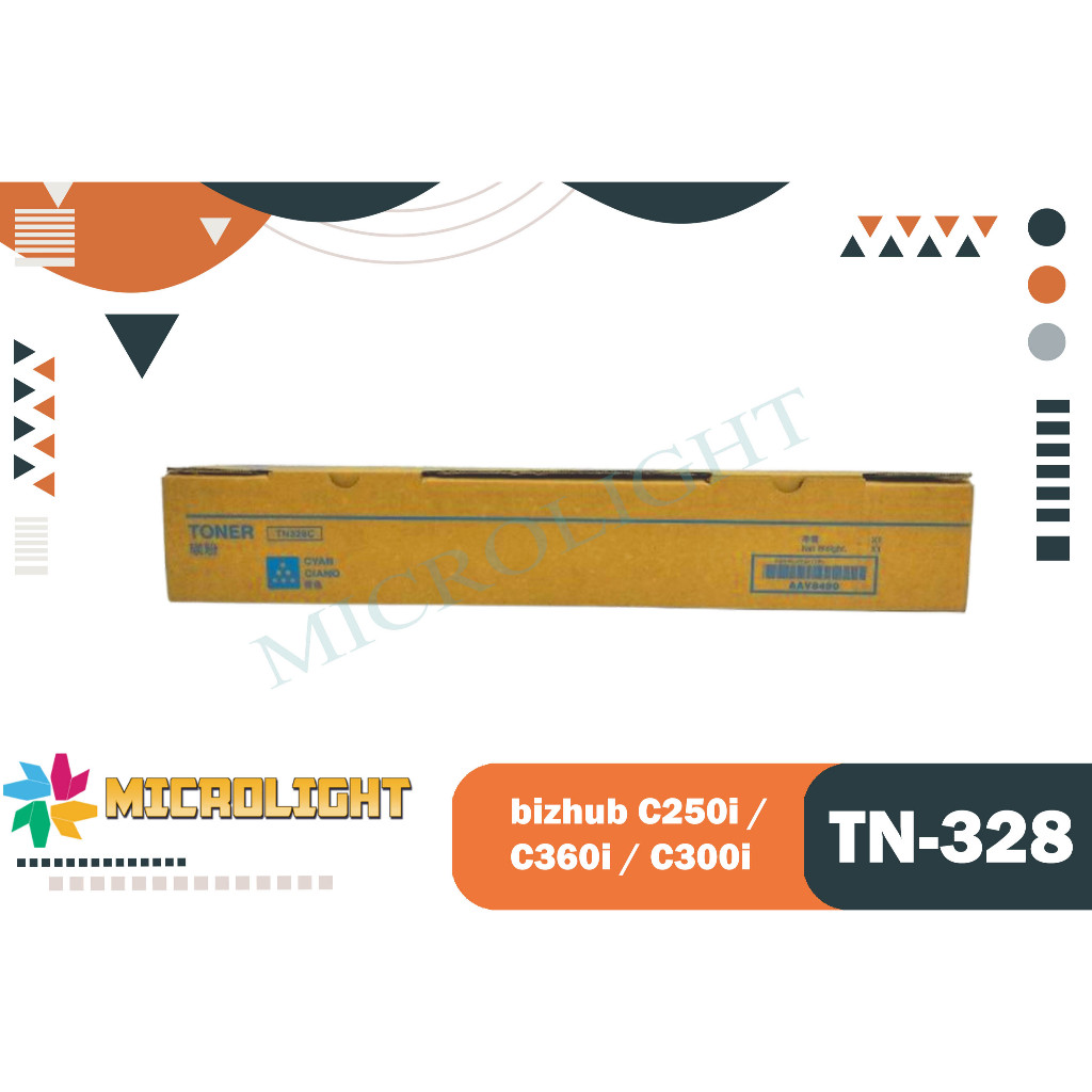 Toner Konica Minolta & Develop - Bizhub C250i / Bizhub C300i / Bizhub C360i - TN328 - Cyan