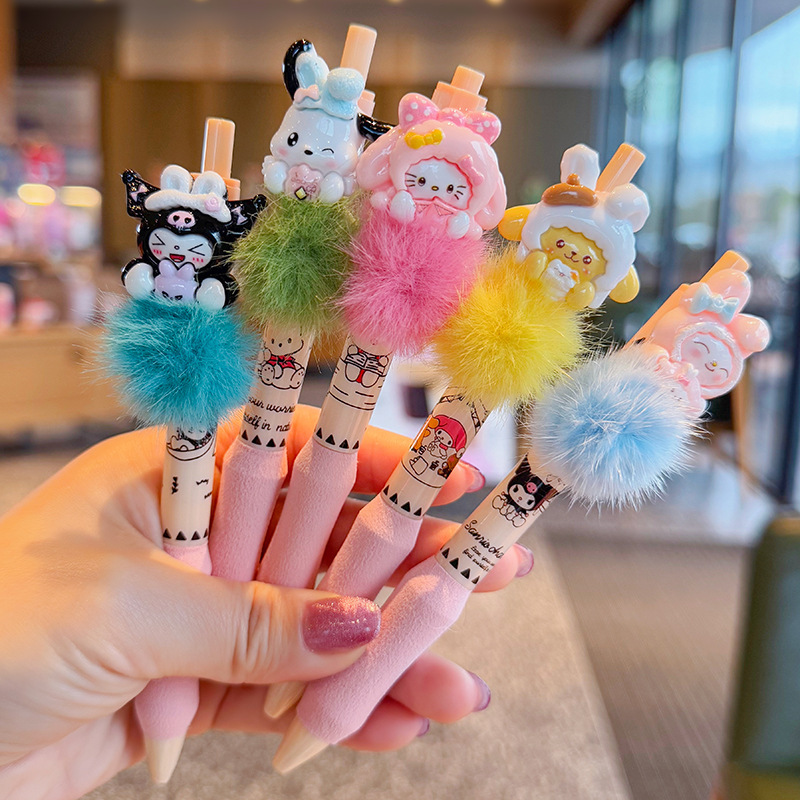 

PULPEN SANRIO POMPOM / PULPEN KUROMI POM / PULPEN MY MELODY POM / PULPEN POMPOMPURIN / PULPEN POCHACCO