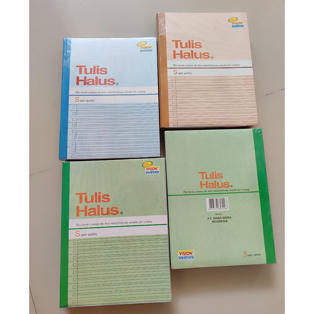 

[PACK isi 10] VISION BUKU TULIS HALUS 38 Lembar (PAK)