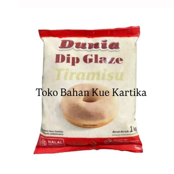 

Dunia Dip Glaze Topg Donat 1kg All Variant