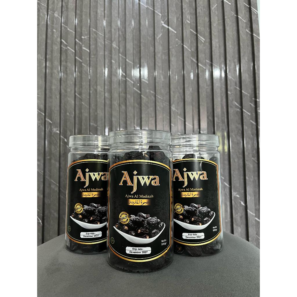

Kurma Ajwa Al Madinah 500gr (kemasan toples)