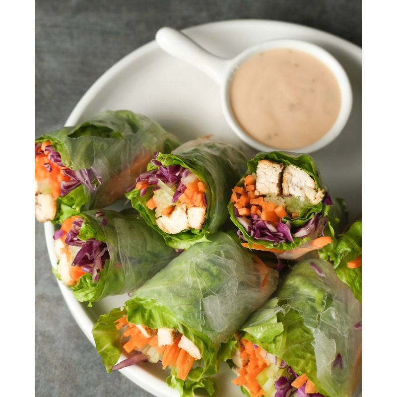 

CHICKEN VEGGIE SALAD ROLL isi 4