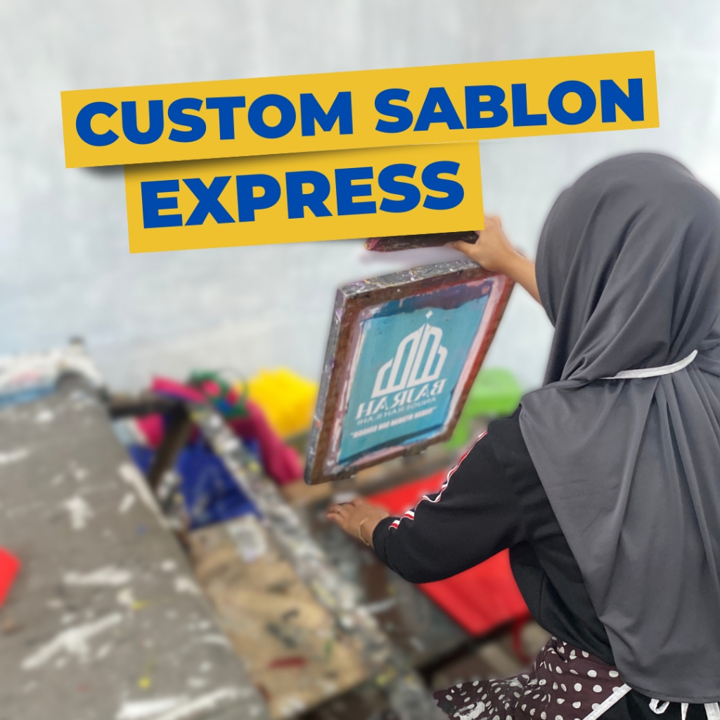 JASA EXPRESS 1-2 Hari jadi Sablon Tambahan Semua Jenis Tas Spunbond / Kain / Laken CUSTOM