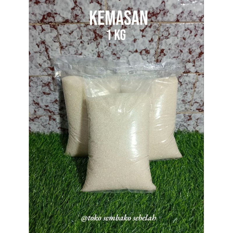

Gula Pasir Putih Bersih Lokal Kemasan 1kg Dan 500gr