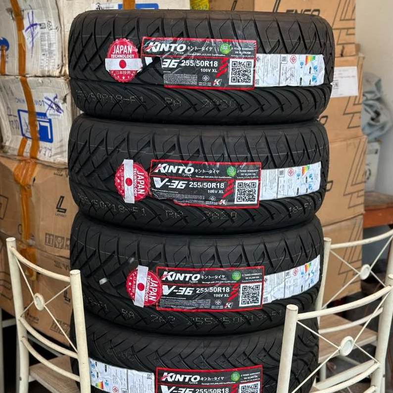 Ban Kinto Ukuran 255/50 R18 | Kinto 265/60 R18 SUV Kinto V36 255/50 R18 - JAPAN TECHNOLOGY