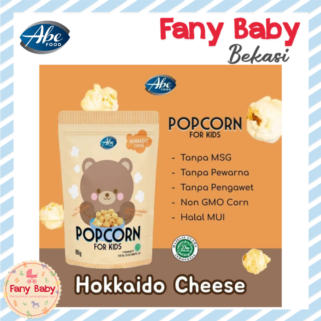 

POPCORN ABE FOOD FOR KIDS / 80GR