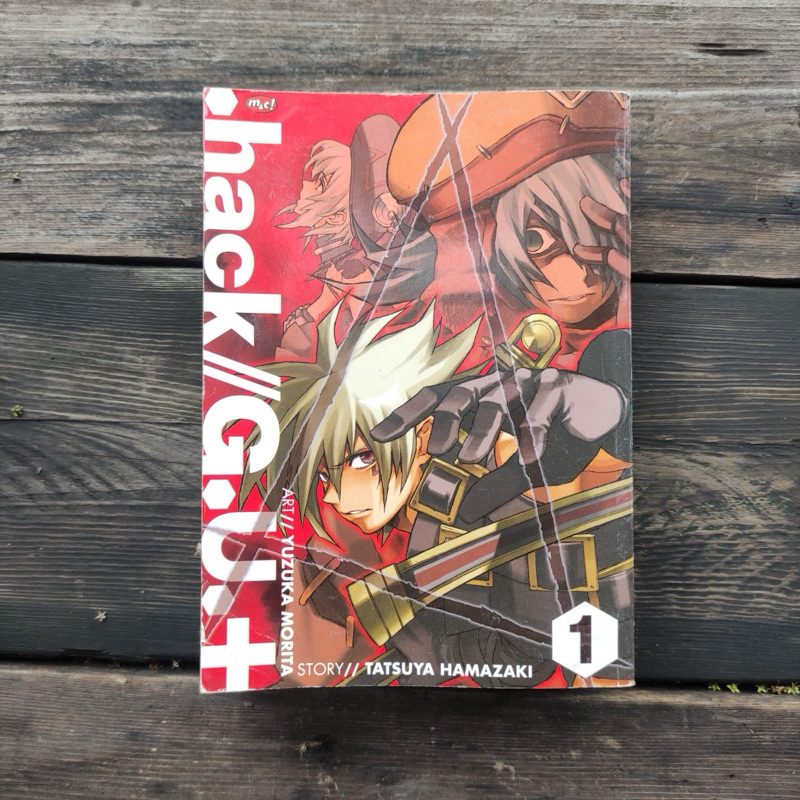 KOMIK CABUTAN .hack//G.U.+ Book by Tatsuya Hamazaki and Yuzuka Morita vol. 1-5
