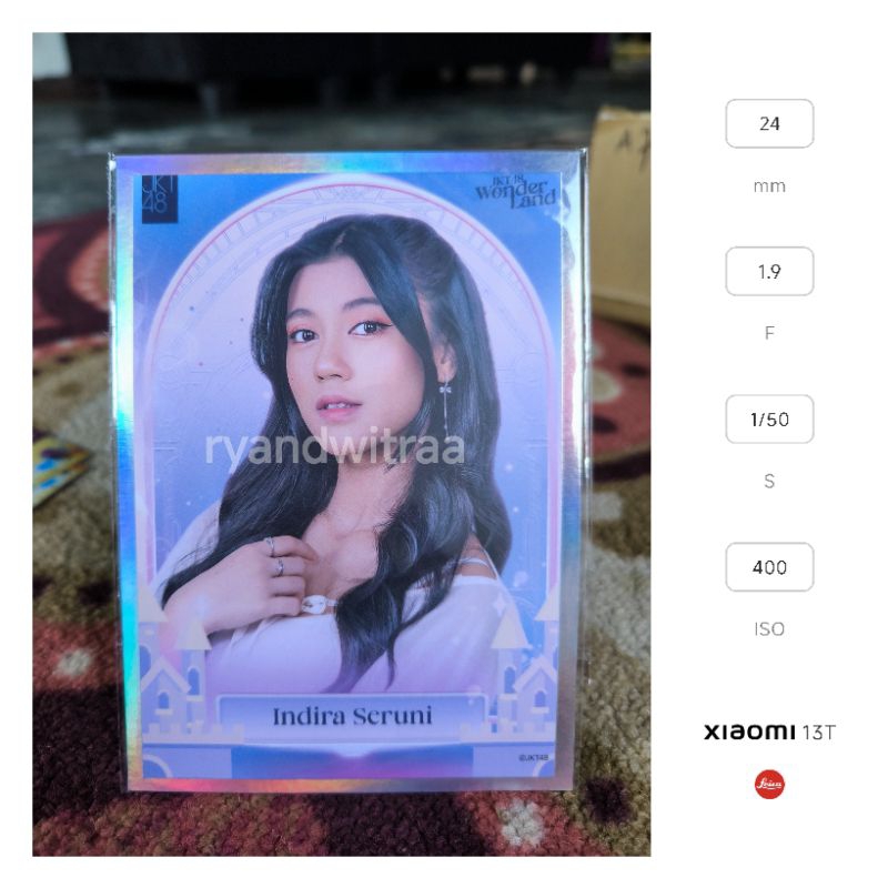 Photoprint Indira Seruni JKT48 Benefit Wonderland