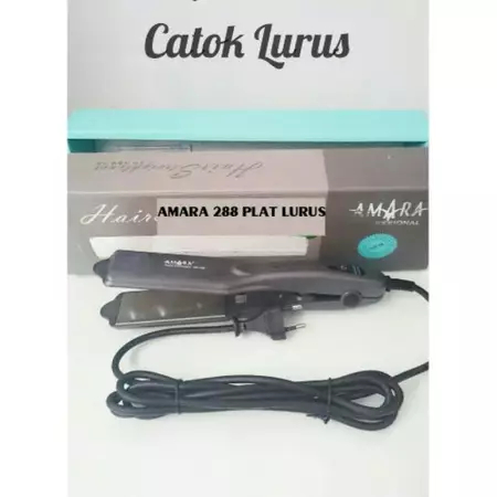Catok Amara Plat Lurus Kode AM-288: Catokan Rambut Amara