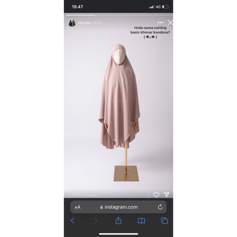 Khimar bandana zaysa