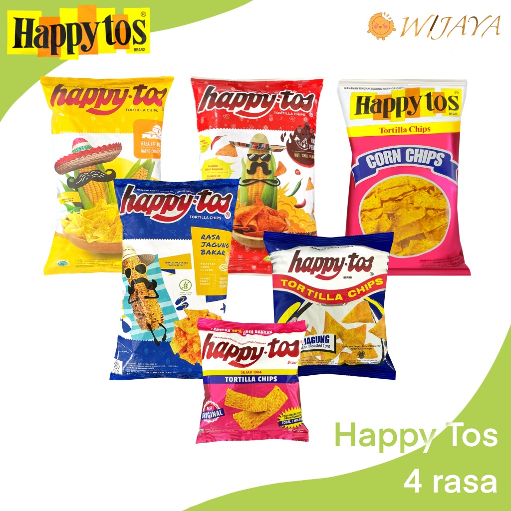 

HAPPY TOS MERAH - HAPPY TOS 140GR Sama 55 g 30g
