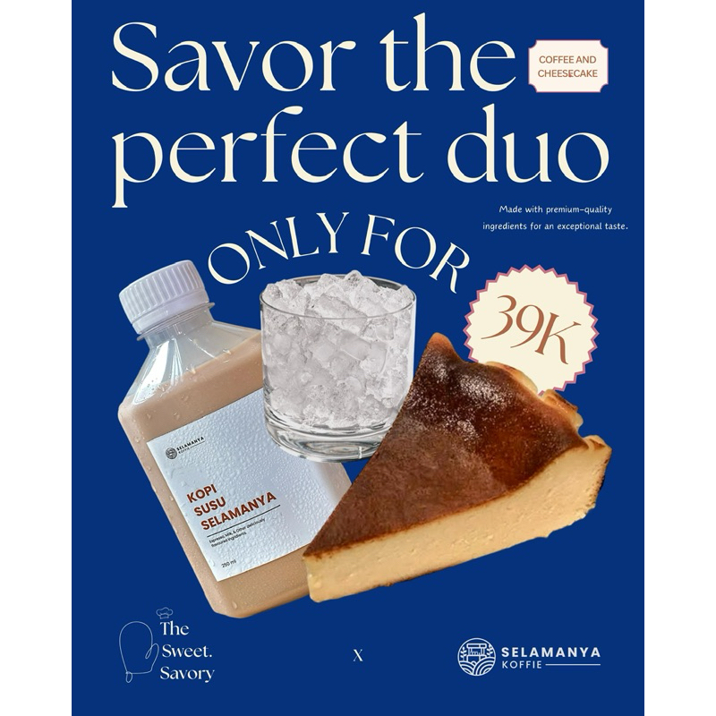 

PROMO Bundling Coffee and Cheesecake