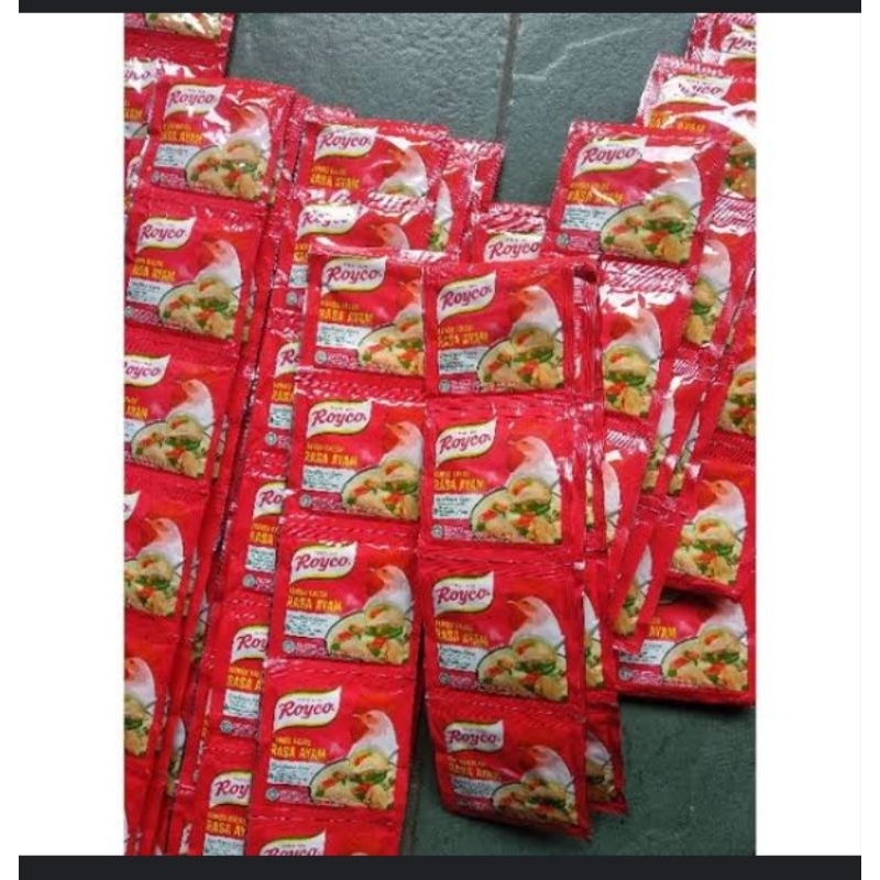 

Royco 1 Renceng 12 pcs/sacet bumbu kaldu penyedap rasa ayam