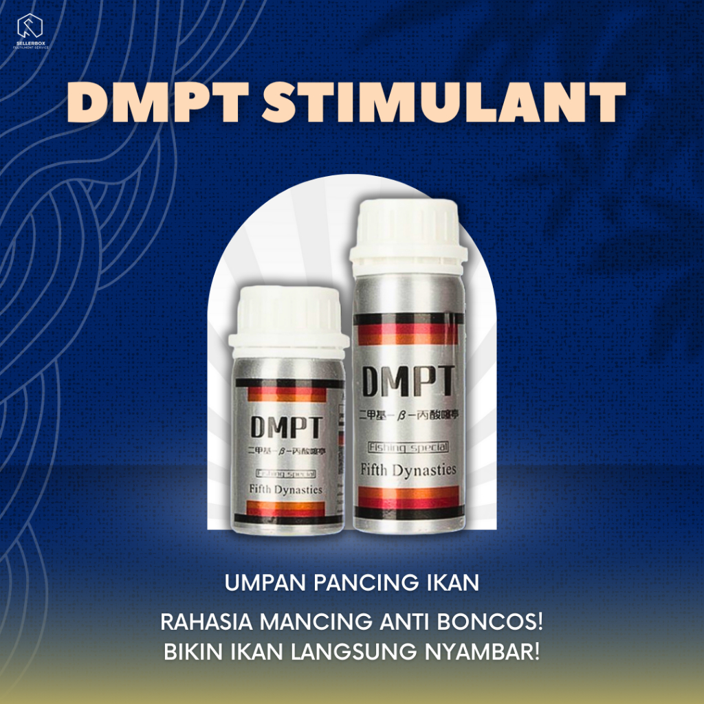 ORIGINAL DMPT STIMULANT umpan pancing jitu penarik ikan bubuk mancing essen essence super adiktif pe