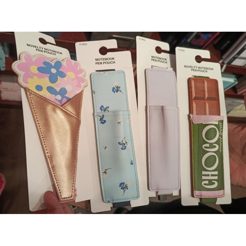 

Typo Notebook Pen Pouch Tempat Pulpen Ballpoint Buku Diary Jurnal Original