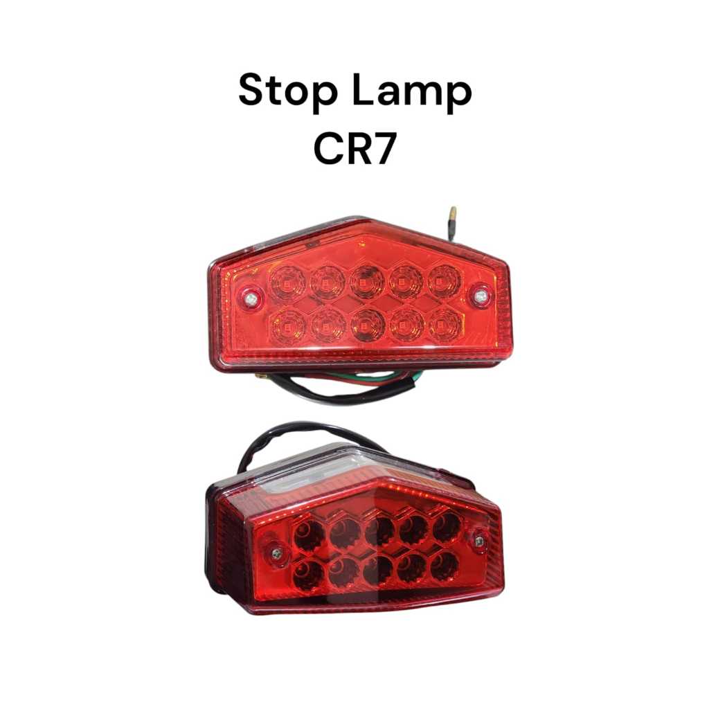 Lampu Rem Belakang LED RX King Stoplamp Lampu Stop RX King CR7 Lampu Belakang Motor LED