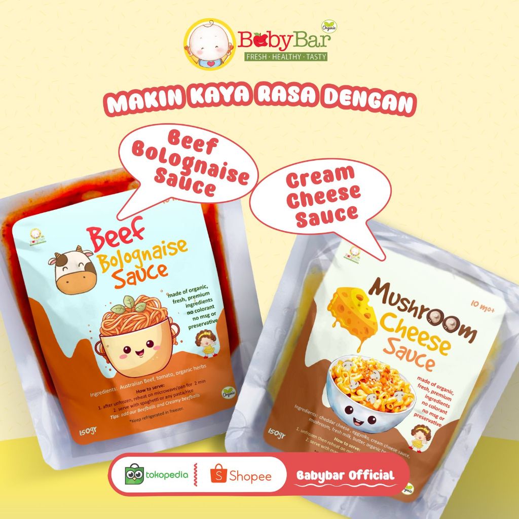 

BabyBar MPASI Saus Pasta