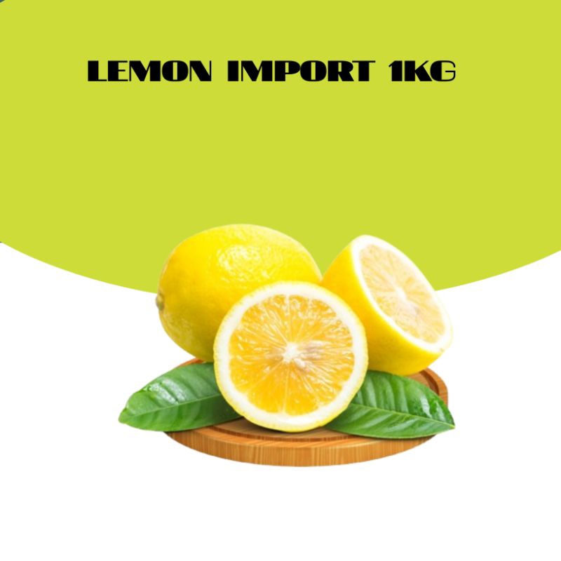 

JERUK LEMON IMPORT PER 1KG