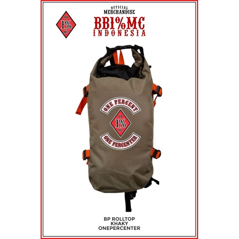 Drypack Onepercenter ( Khaky ) | Drypack | Tas BB1%MC | Tas Waterproof