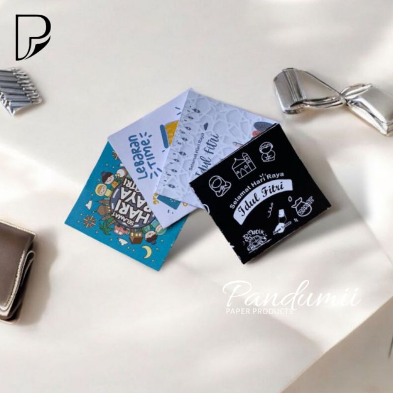 

Isi 10 Pcs Amplop Lebaran Lucu / Amplop Hari Raya Model Dompet
