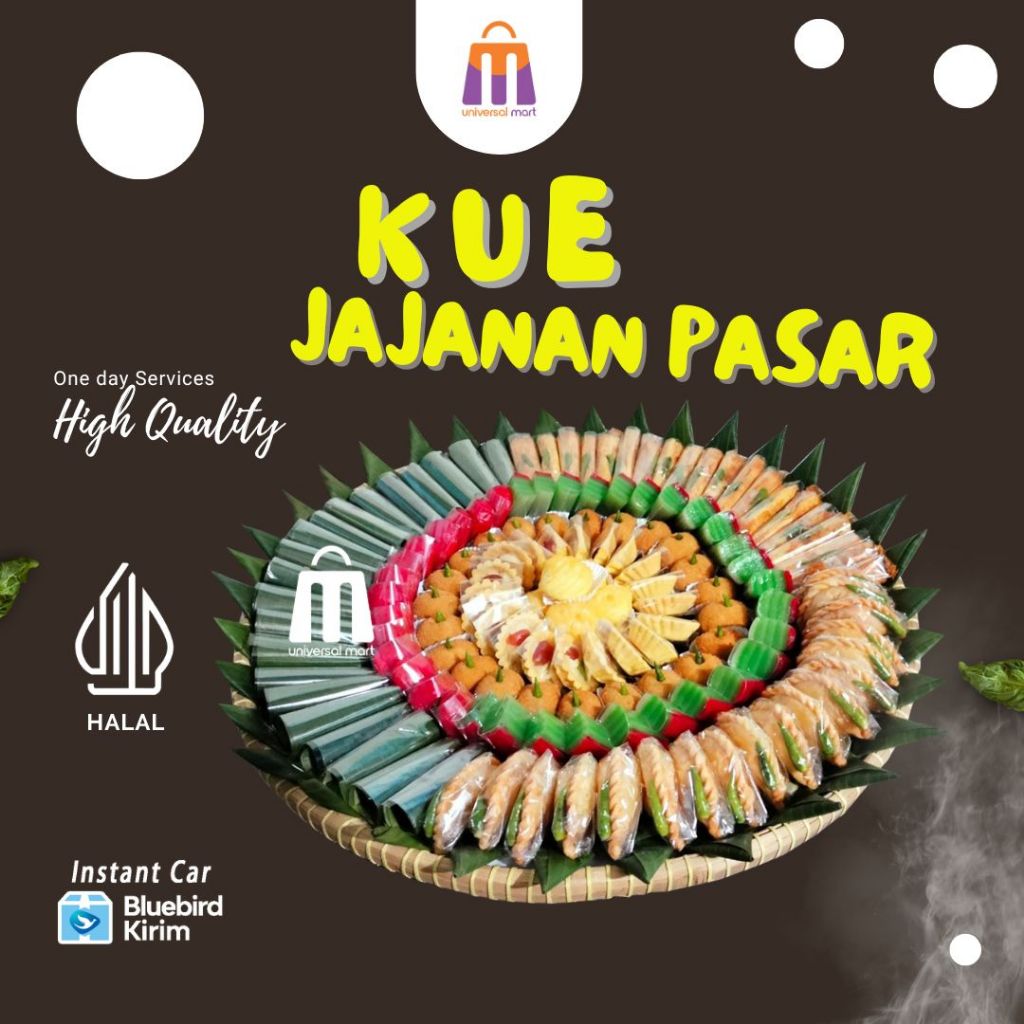 

Kue Tampah Jajanan Pasar Kue Tradisional Pilihan isi Bervariasi