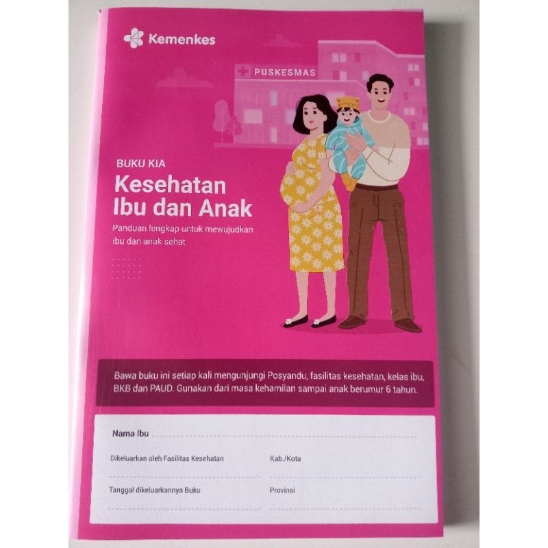 

10pcs Buku KIA terbaru edisi 2024/2025 Kesehatan Ibu dan Anak