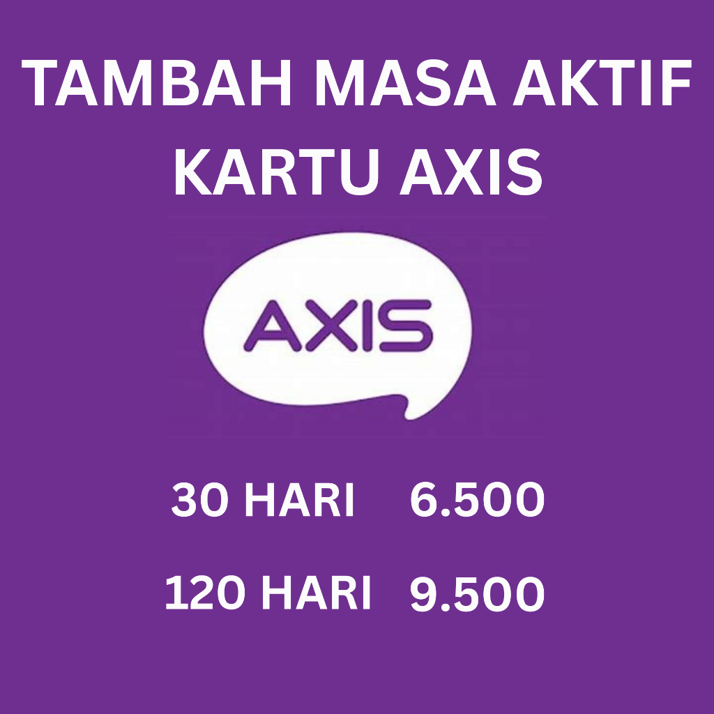 Perpanjang Masa Aktif Kartu AXIS