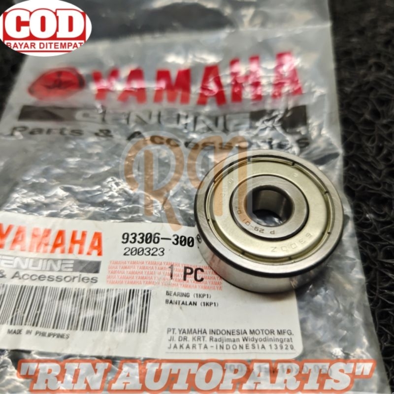 SATUAN BEARING RODA DEPAN 6300 AEROX LEXI NMAX NMAX FAZZIO OLD NEW ORIGINAL YAMAHA