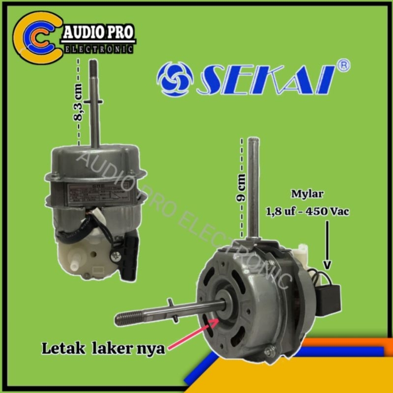 MOTOR BEARING KIPAS ANGIN SEKAI 16" DRAT