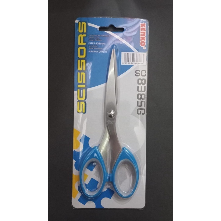 

Scissors / Gunting Kenko SC-838SG / Gunting sedang / Gunting kertas / Gunting Tajam Soft Grip