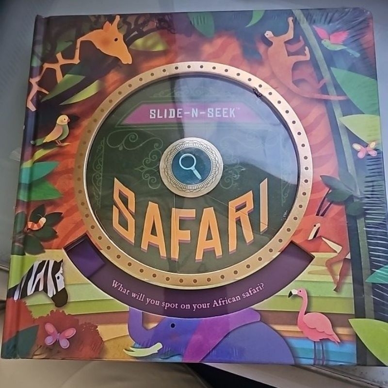 Buku Bacaan Anak Slide and Seek Safari