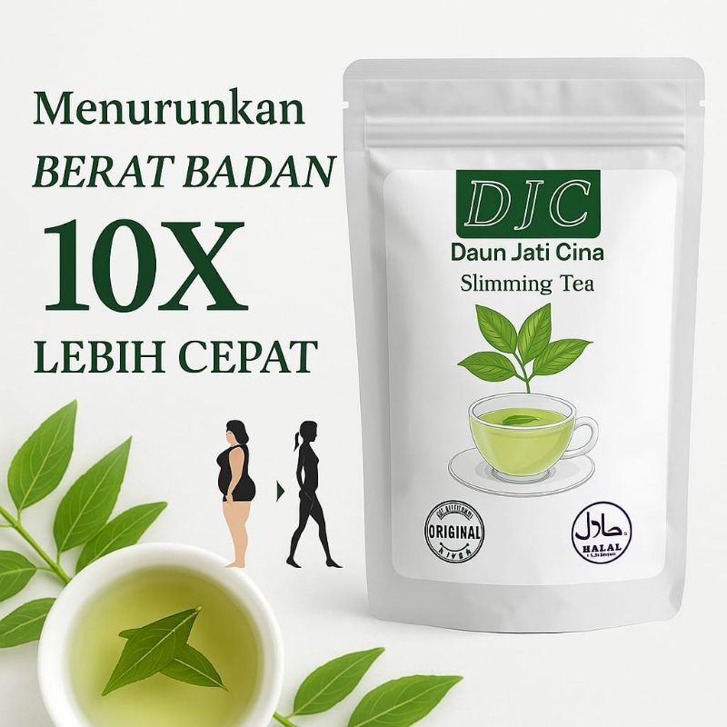 

teh daun jati cina / teh celup daun jati cina / teh celup pelangsing isi 20 kantong