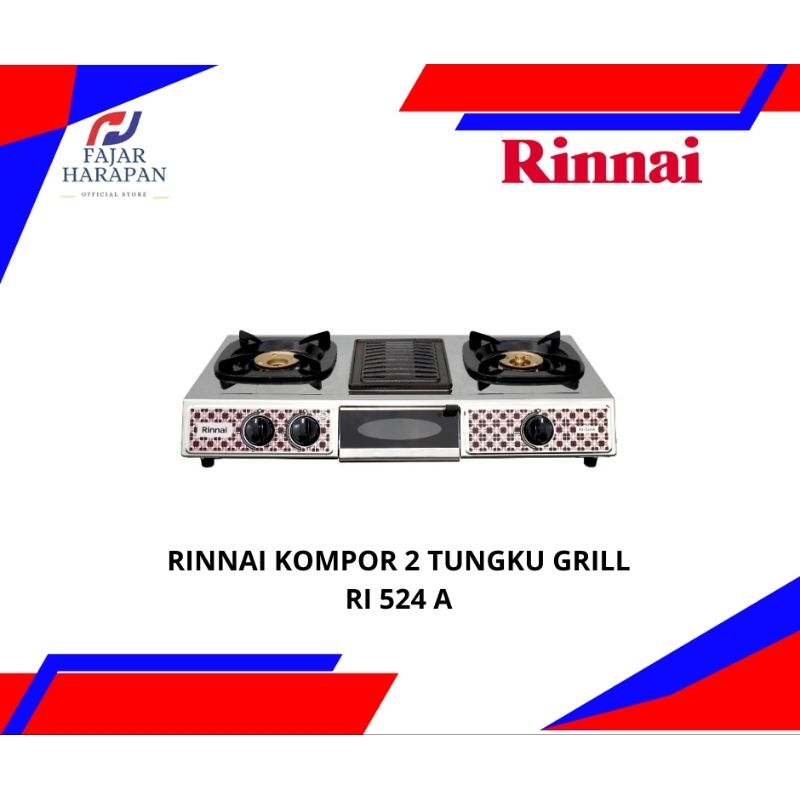 RINNAI KOMPOR GRILL RI 524 A
