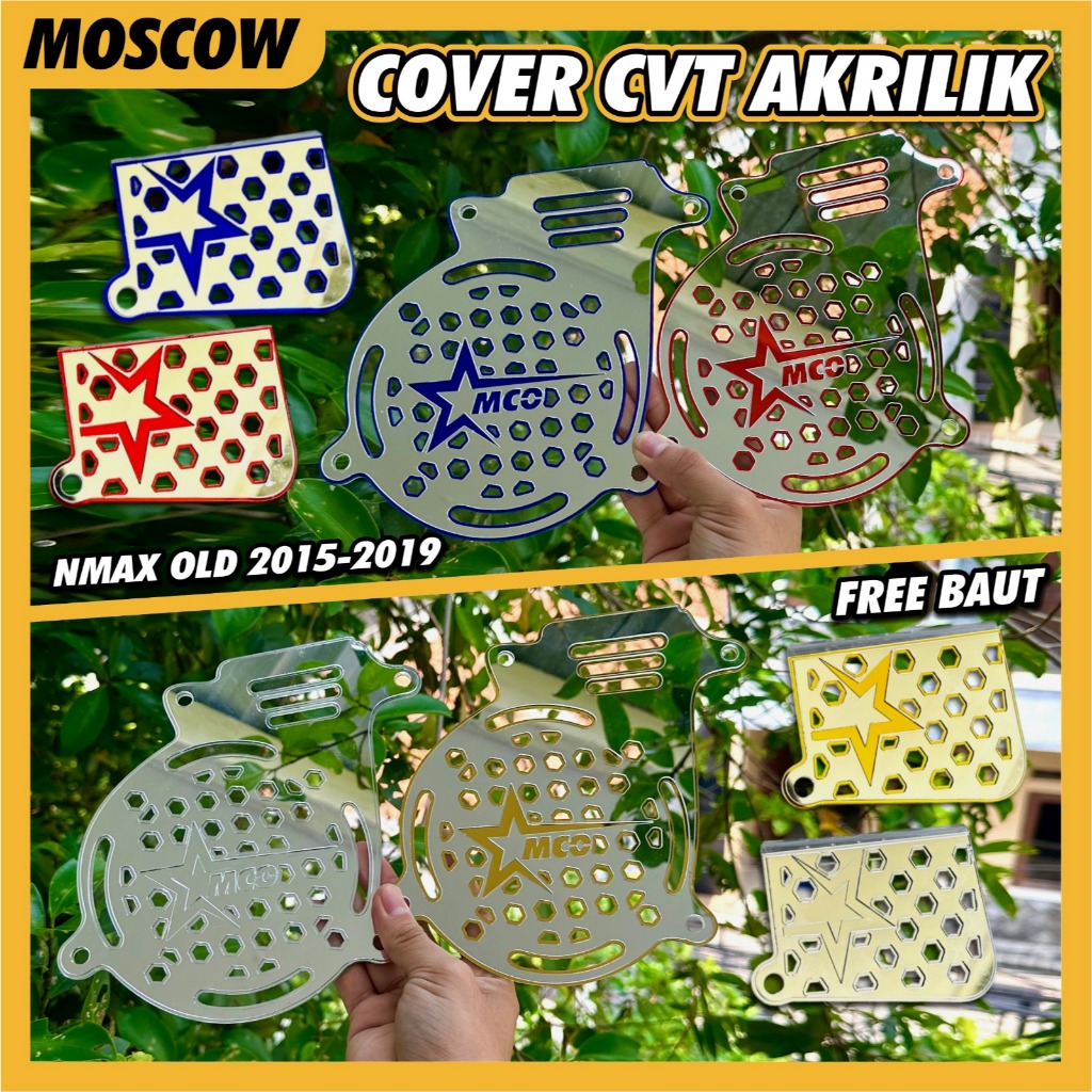 FULL SET COVER BAK MESIN CVT YAMAHA NMAX OLD / LAMA TAHUN 2015 2016 2017 2018 2019 PNP PRESISI LASER