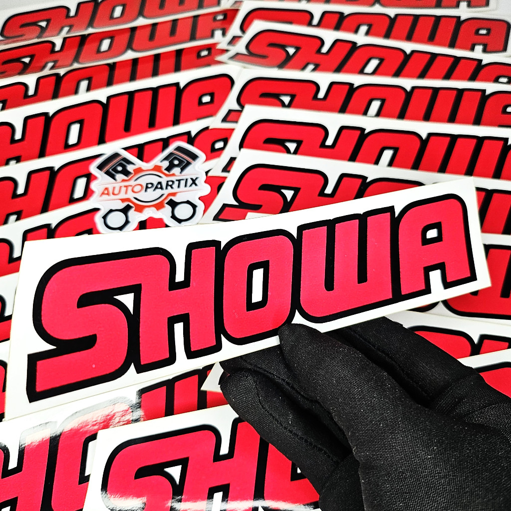 STIKER SHOCK STICKER USD SHOCK DEPAN SHOWA CRF KLX DTRACKER WR KTM YZ KX TRANSPARAN